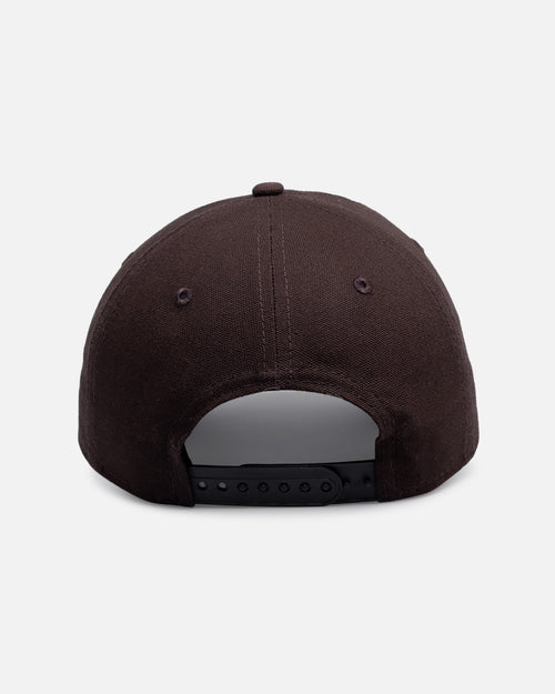 New Era New York Yankees 'Duck Canvas' 9FORTY A-Frame Unstructured Snapback Walnut