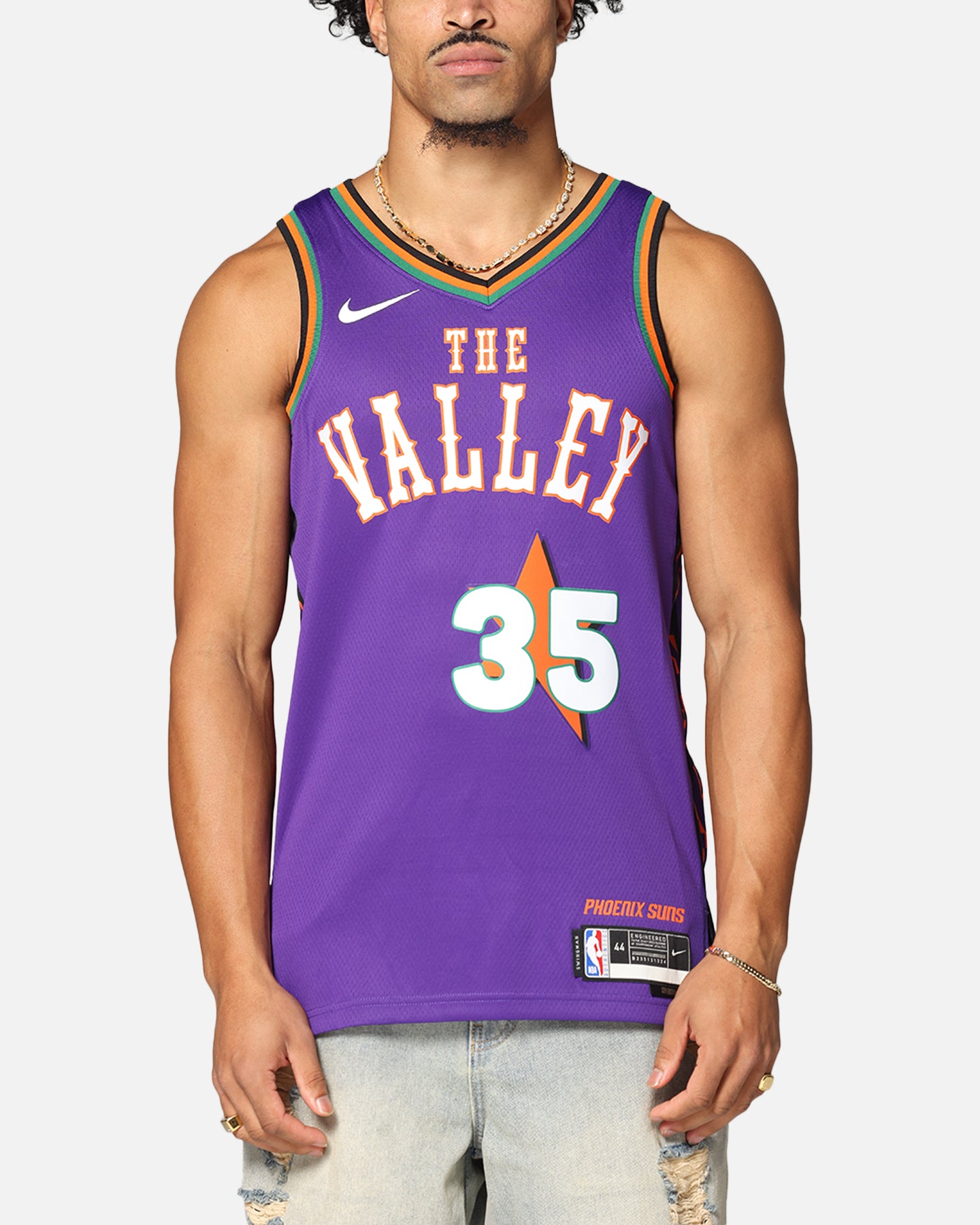 ウェア Mitchell & Ness NBA Kevin Durant 35 Nike Kevin Durant Phoenix Suns #35 City Edition 2024/25 Nike Dri