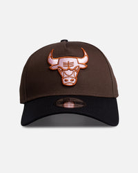New Era Chicago Bulls 9Forty A-Frame Snapback Walnut