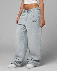 Loiter Star Born Jeans Bleached Blue