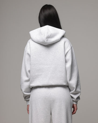 American Thrift Women's Classic Hoodie Grey Heather