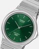 Casio MQ24DA-3A Watch Silver/Green