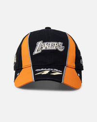 Mitchell & Ness Los Angeles Lakers Circuit Strapback Black/Orange