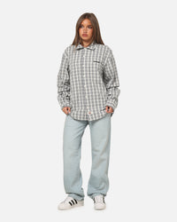 Dickies Poplin Wellsville Long Sleeve Shirt Egret