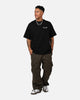 Carre Side Script Oversized T-Shirt Black