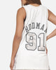 Mitchell & Ness Chicago Bulls Dennis Rodman #91 Snow Camo Energy Swingman Jersey Vintage White