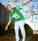 Starter Stars Football Jersey Green