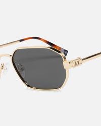Le Specs Mythic Sunglasses Gold/Smoke