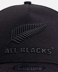 New Era New Zealand All Blacks 'TPU Badge' 9FORTY A-Frame Snapback Black