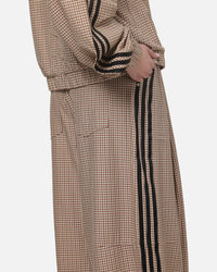 Adidas Women's Checks Trousers Beige