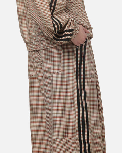 Adidas Women's Checks Trousers Beige
