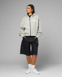 Loiter Hybrid Premium Hoodie Grey