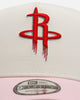 New Era Houston Rockets 'Pink Lemonade' 9FORTY A-Frame Snapback Pink/Yellow
