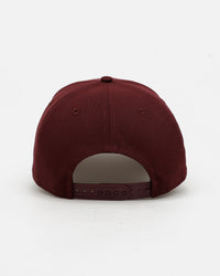 New Era Boston Red Sox 'Frosted Burgundy' 9FORTY A-Frame Snapback Burgundy