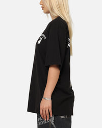 Playboy Gothic Mono Lips T-Shirt Black