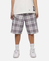 Worship Catharsis Long Boardshorts Light Grey