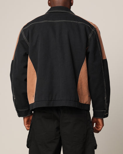 Saint Morta Outlaw Rodeo Jacket Black/Brown