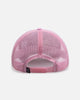 Von Dutch Distressed Trucker Snapback Pink Camo