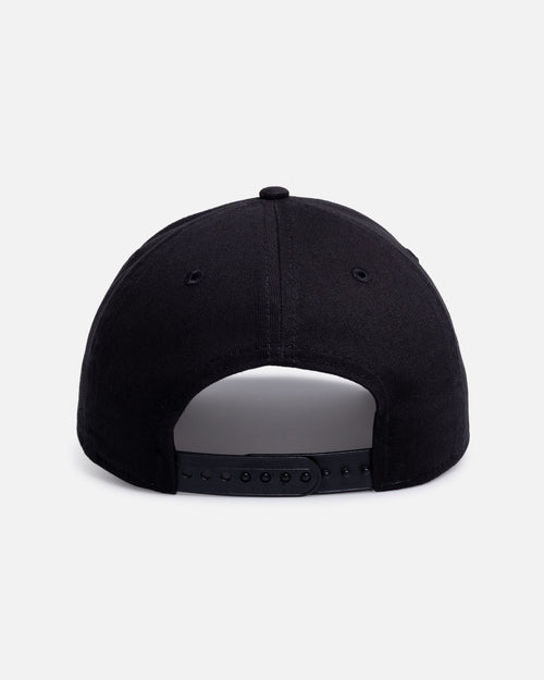 New Era Los Angeles Dodgers 'Washed Frayed' 9FORTY A-Frame Snapback Washed Black