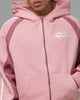 Loiter Hybrid Tek Zip Hoodie Pink