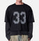 MNML Football Mesh Jersey Black