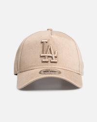 New Era Los Angeles Dodgers 'Dirty Wash' 9FORTY A-Frame Snapback Camel