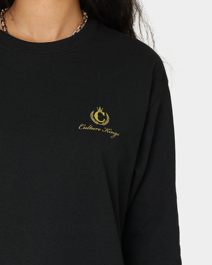 Culture Kings CK Long Sleeve Tee Black