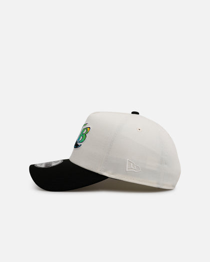 New Era Tampa Bay Rays 'Team Color Visor' 9FORTY A-Frame Snapback Chrome/Official Team Color