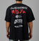 Loiter Pain Vintage T-Shirt Black Acidwash