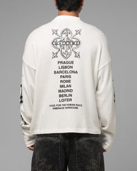 Loiter Cyber Thermal Long Sleeve T-Shirt Off White