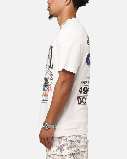 Mitchell & Ness Super Bowl XIX Match Up T-Shirt Vintage White