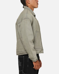 Saint Morta Halo Zip Jacket Washed Grey