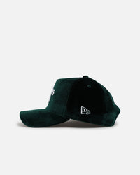 New Era Oakland Athletics 'Velvet Official Team Color' 9FORTY A-Frame Snapback Green