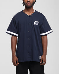 Carre C-Star Baseball Jersey Navy