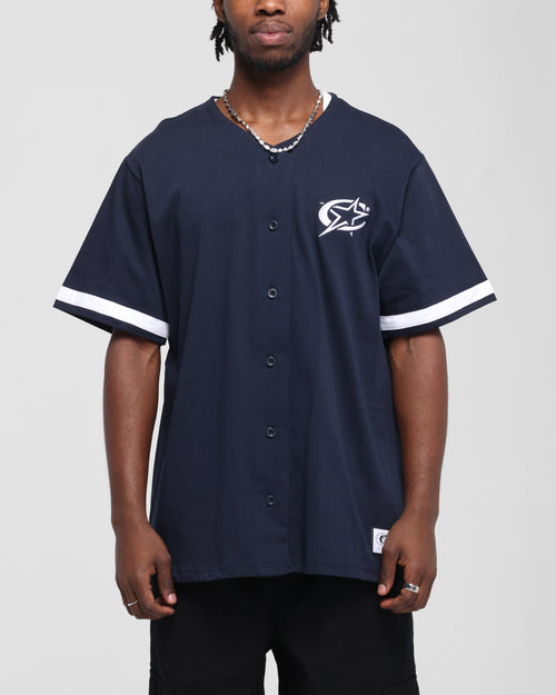 Carre C-Star Baseball Jersey Navy
