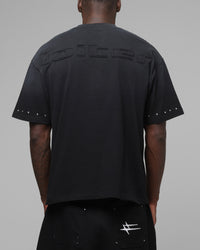 Loiter Rodeo Applique T-Shirt Black