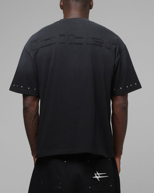 Loiter Rodeo Applique T-Shirt Black
