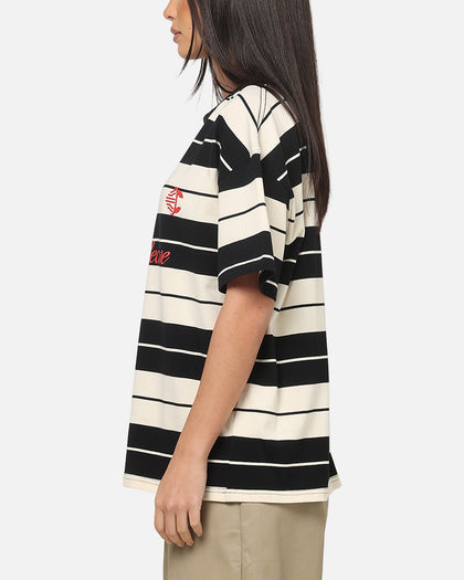 Carre Collective Stripe T-Shirt Black/Off White