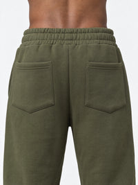Loiter Hybrid Sweatpants Olive/Pink