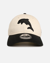 New Era The Dolphins 'NRL Two Tone' 9TWENTY Strapback Chrome White/Black