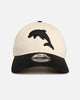New Era The Dolphins 'NRL Two Tone' 9TWENTY Strapback Chrome White/Black