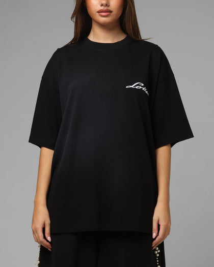 Loiter Pearl T-Shirt Black