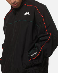 Bleacher Athletic South Sydney Rabbitohs NRL Midweight Spray Jacket Black