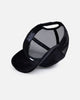 Von Dutch Signature Velvet Trucker Snapback Black