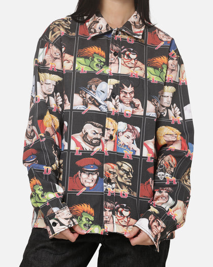 Criminal Damage Arcade Button Up Shirt Multi