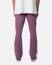 MNML B501 Flare Denim Jeans Purple