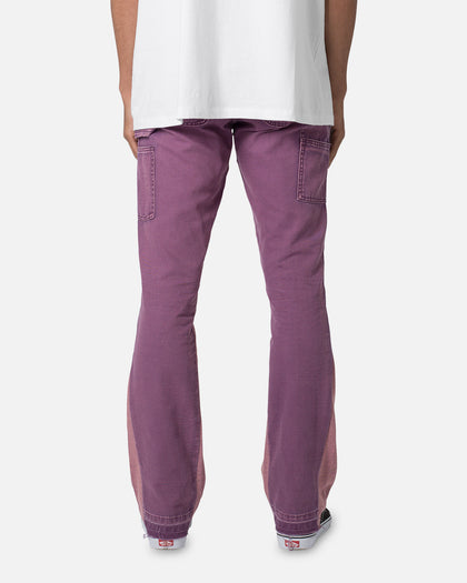 MNML B501 Flare Denim Jeans Purple