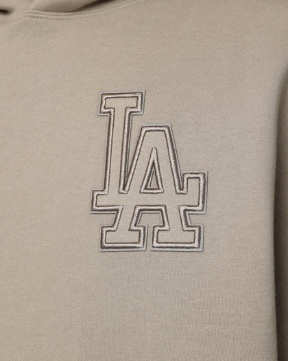 Pro Standard Los Angeles Dodgers Neutral Hoodie Taupe
