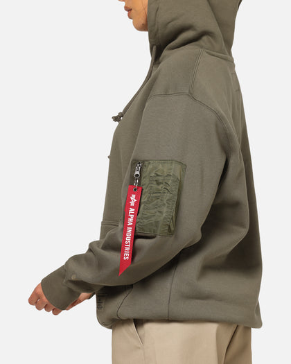 Alpha Industries Utility Pocket Hoodie Green
