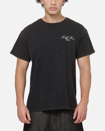 XXIII Script T-Shirt Black/White